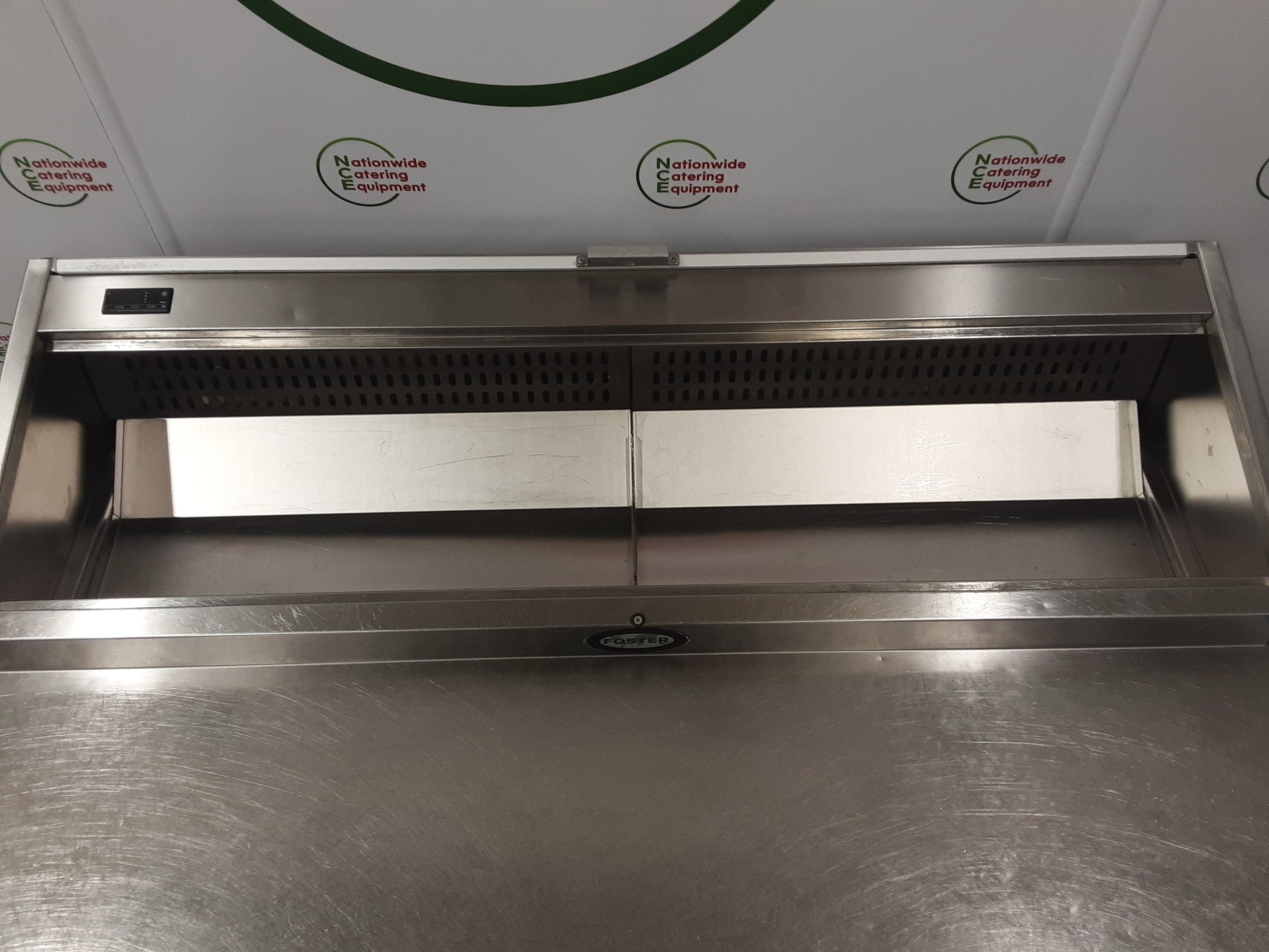 Foster Three Door Pizza/Saladette Prep Counter Fridge, Model-FPS1/3HR (NCE6103) — image 5