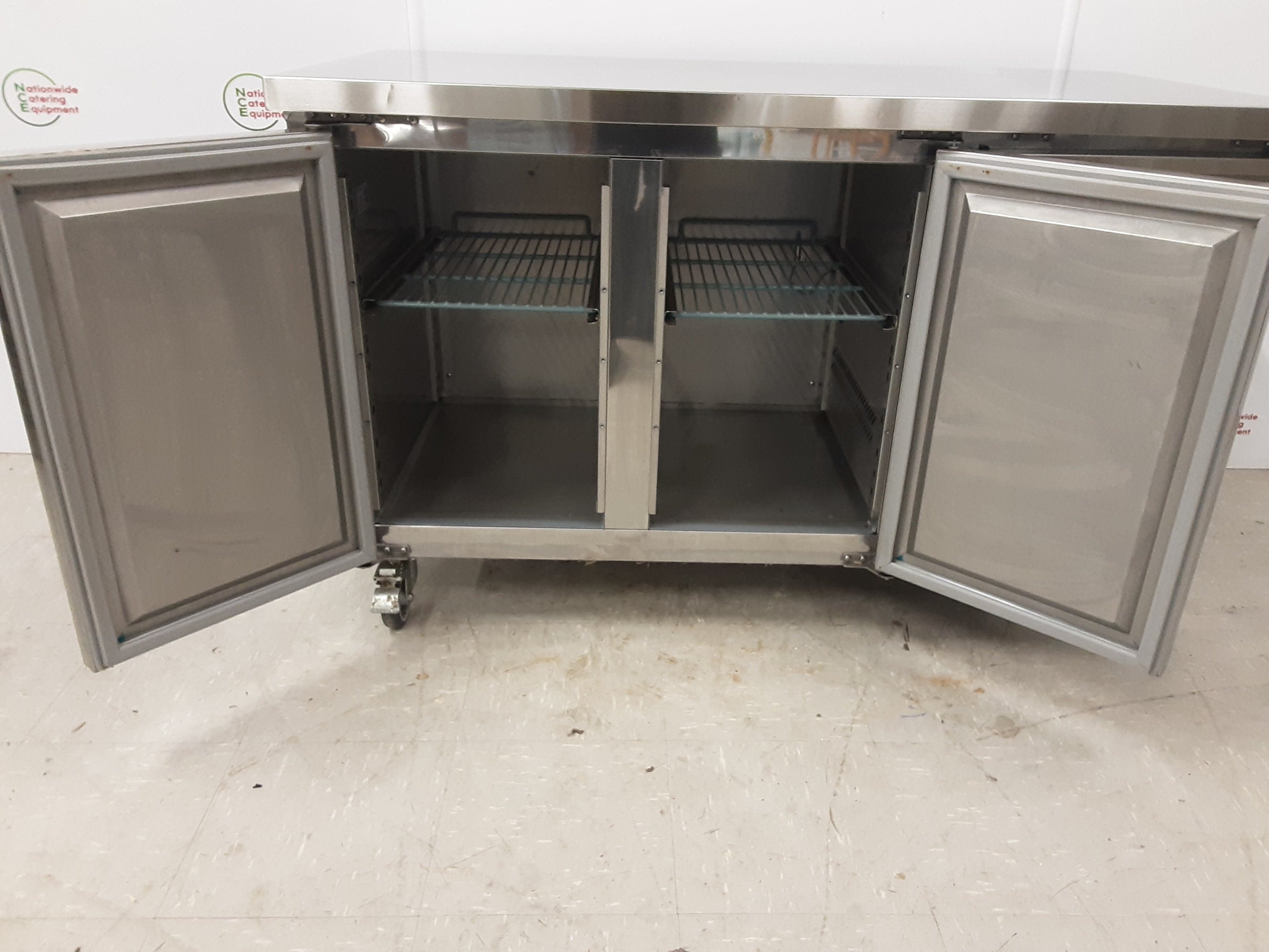 Adexa Two Door Flat Counter Freezer, 136cm, Model-FG21V  (NCE6110) — image 5