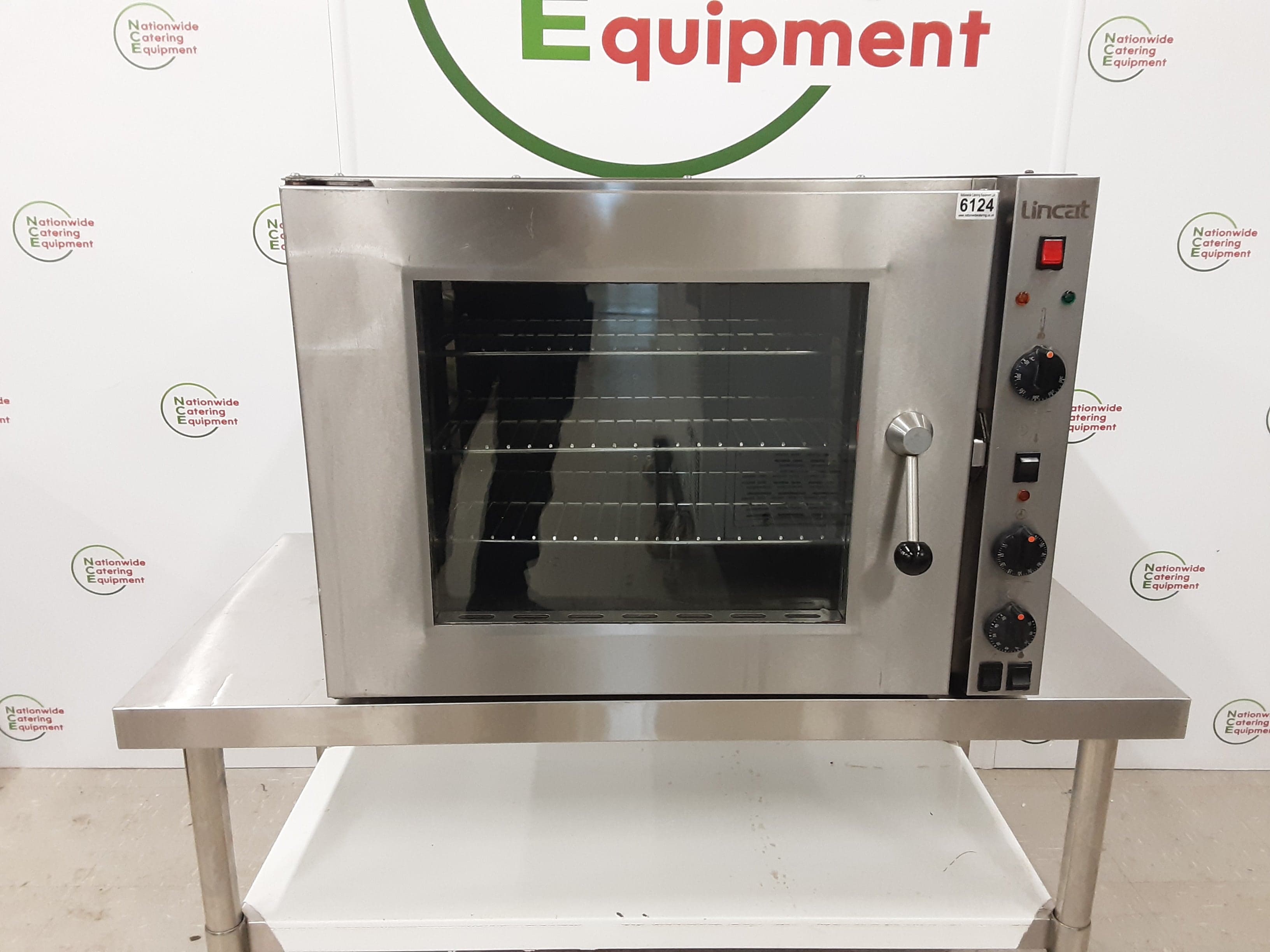 Lincat Tabletop 13amp Electric Convection Oven, Model-EC08 (NCE6124)