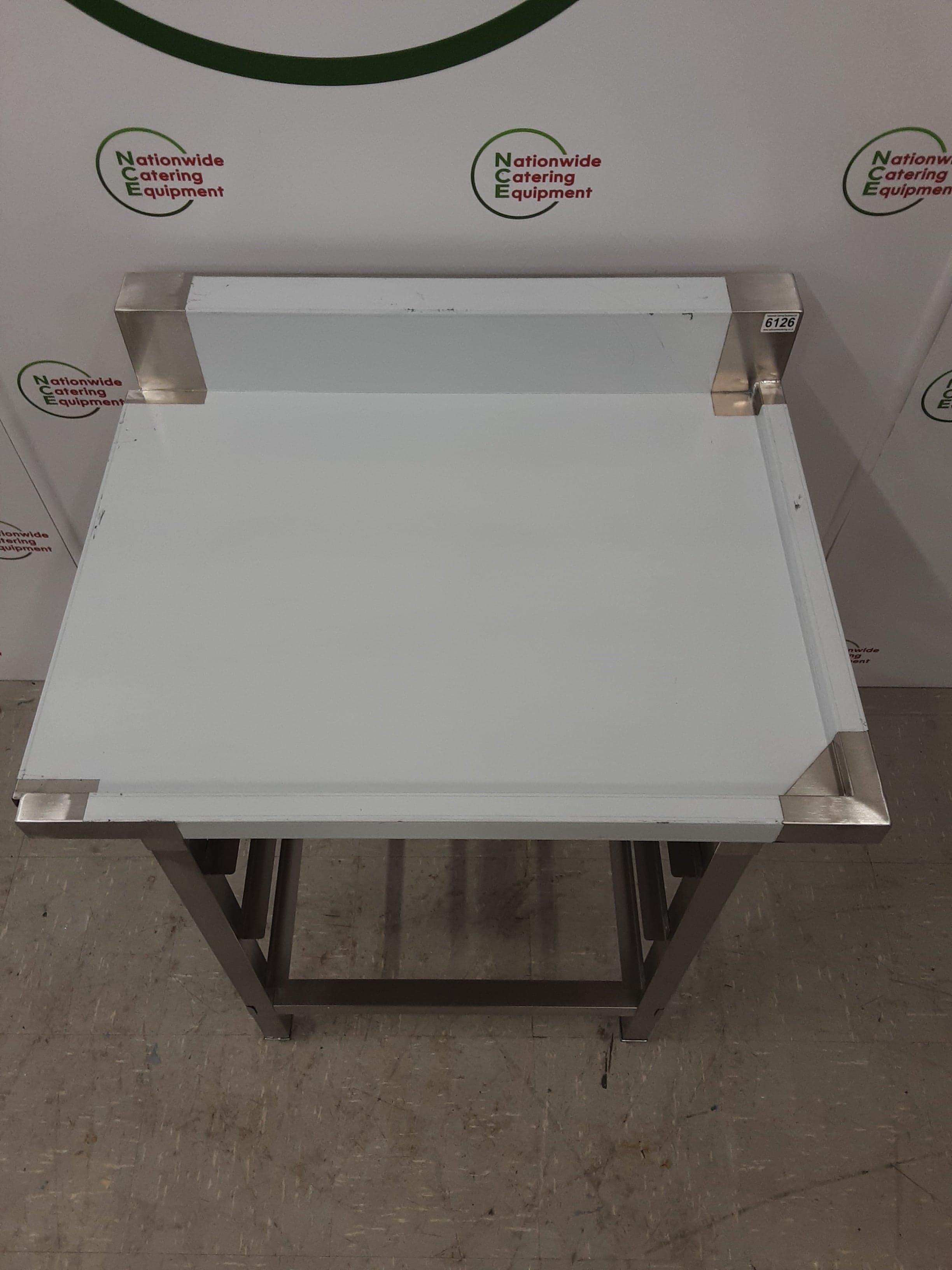 Stainless Steel Diswasher Exit Table (Machine to Left), With Racking Beneath (NCE6126) — image 2