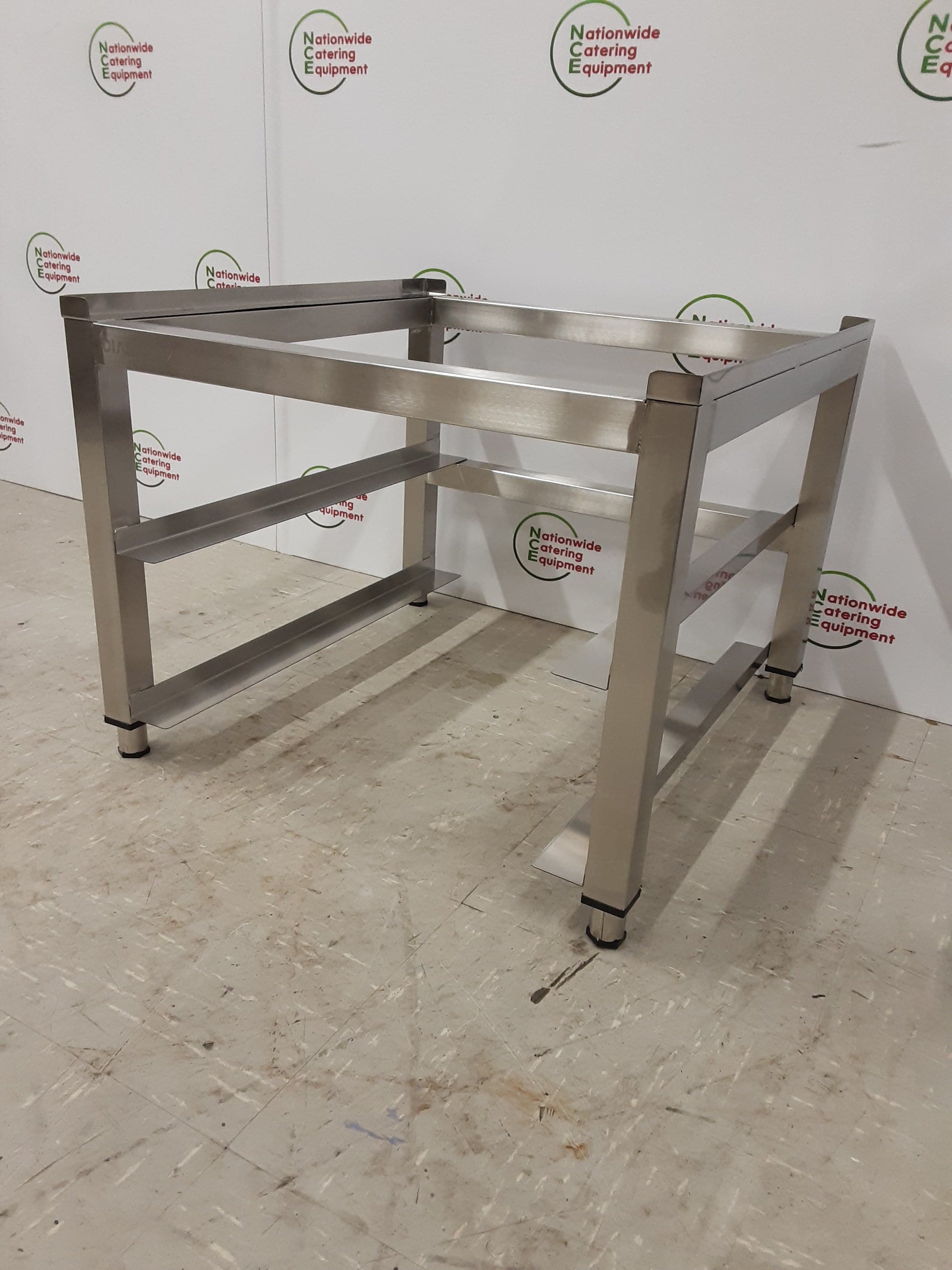 Diaminox Stainless Steel Dishwasher/Glasswasher Stand With Racking Beneath (NCE6127) — image 2