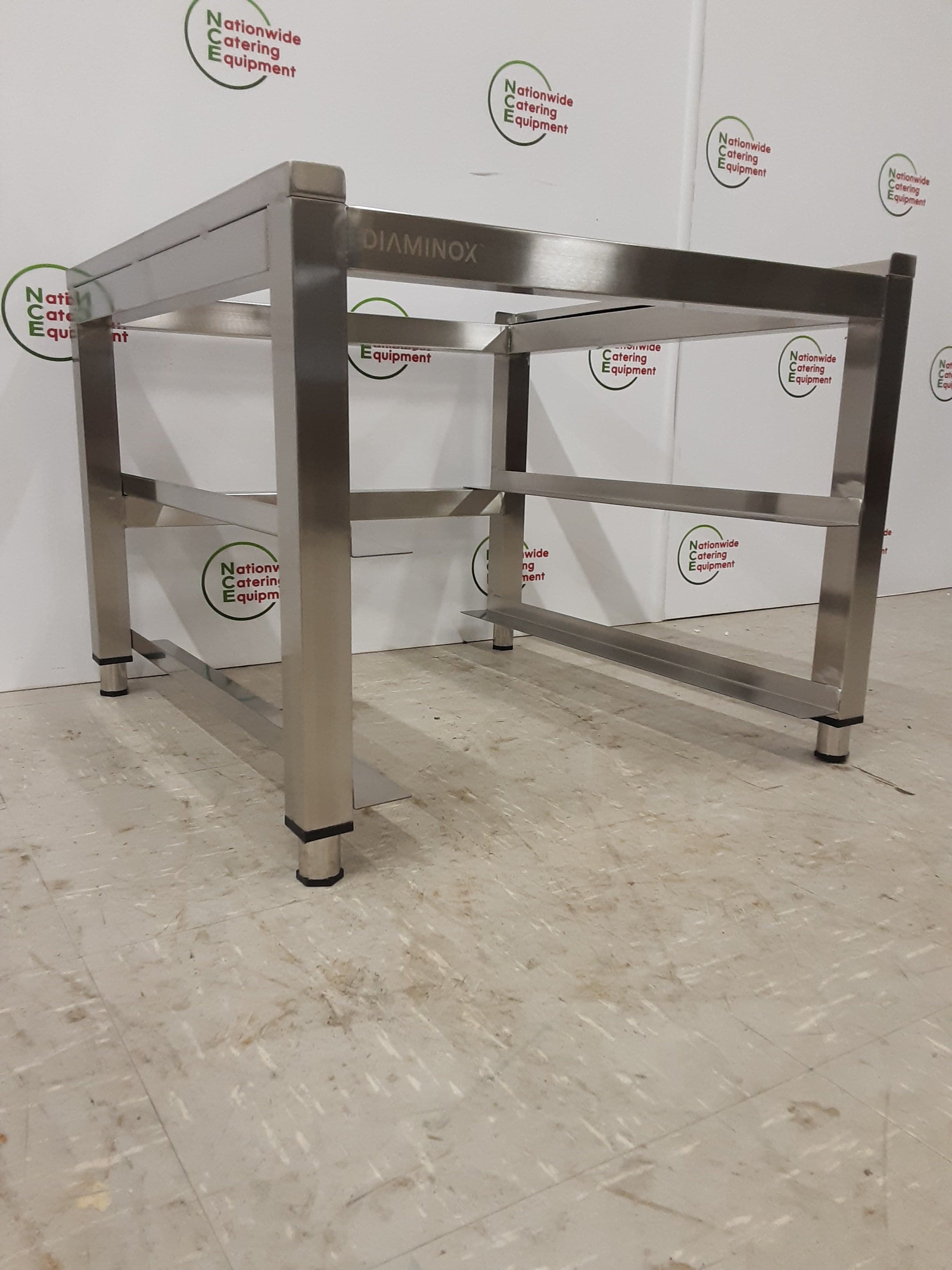 Diaminox Stainless Steel Dishwasher/Glasswasher Stand With Racking Beneath (NCE6127) — image 4