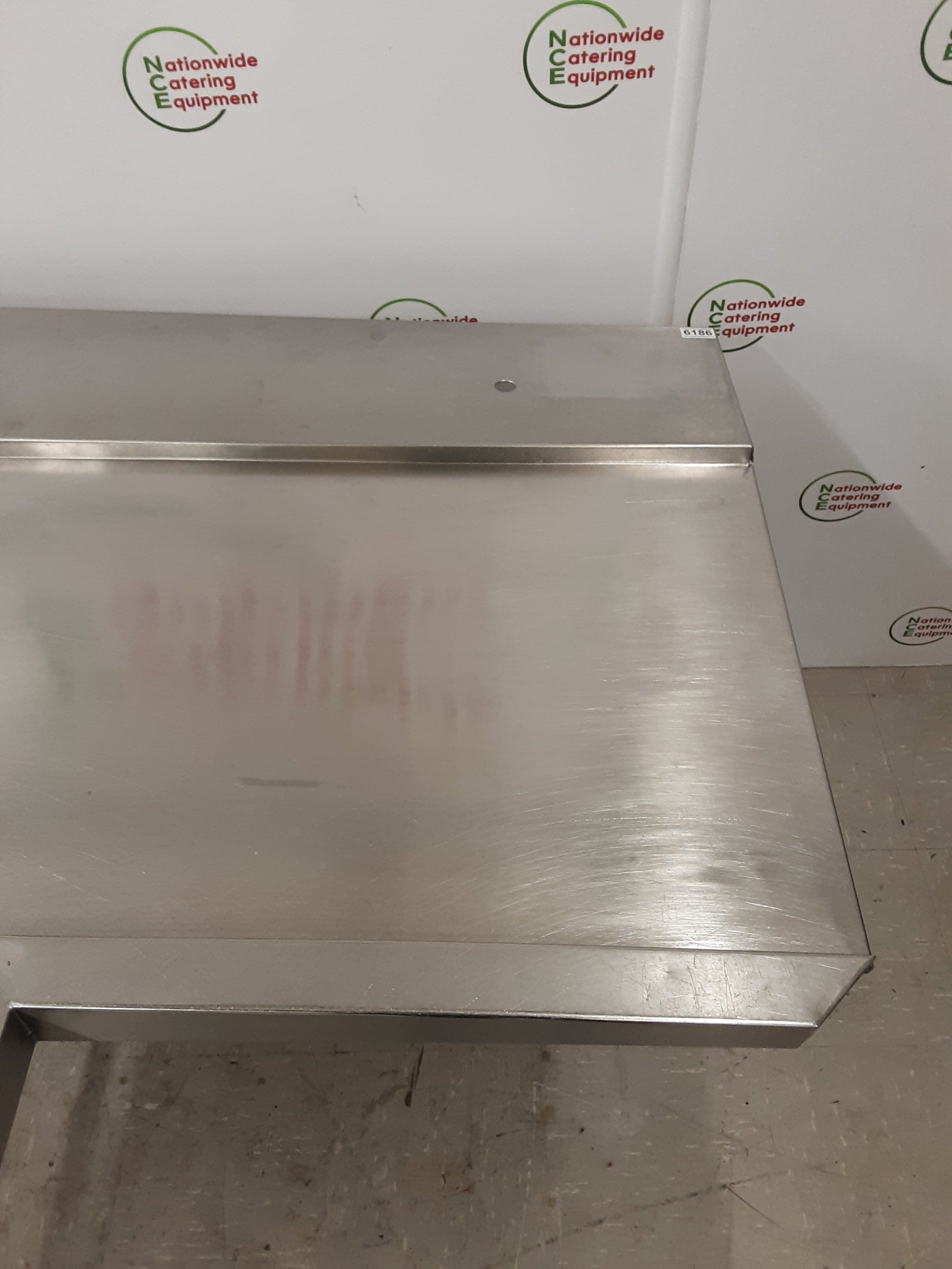 Stainless Steel L-Shaped Corner Dishwasher Exit Table (NCE6186) — image 5