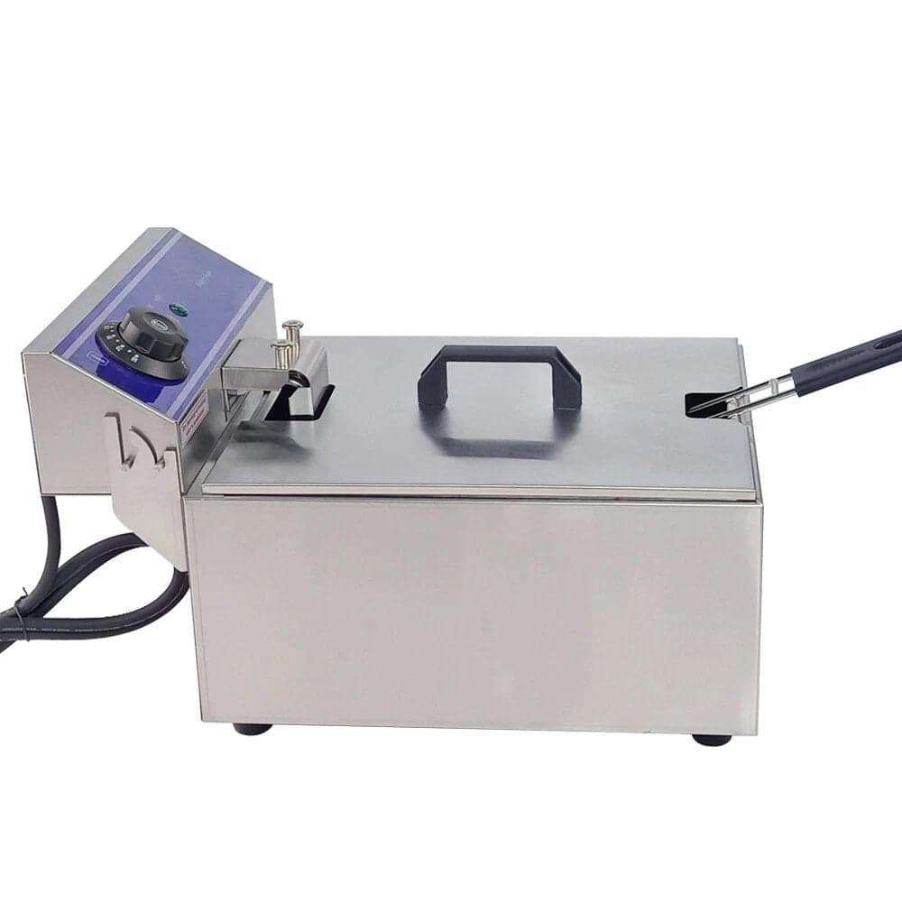 Genesis Catering Equipment Single Tank Tabletop 13amp Electric 10L Fryer, Model- DL-10B — image 3