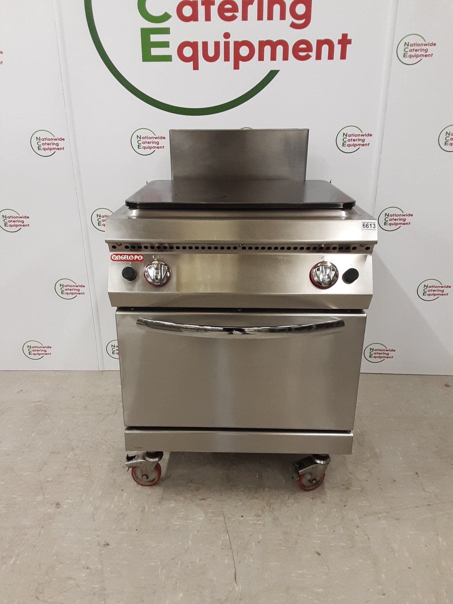 Angelo Po Solid Top Stove & Oven, Natural Gas, Model-