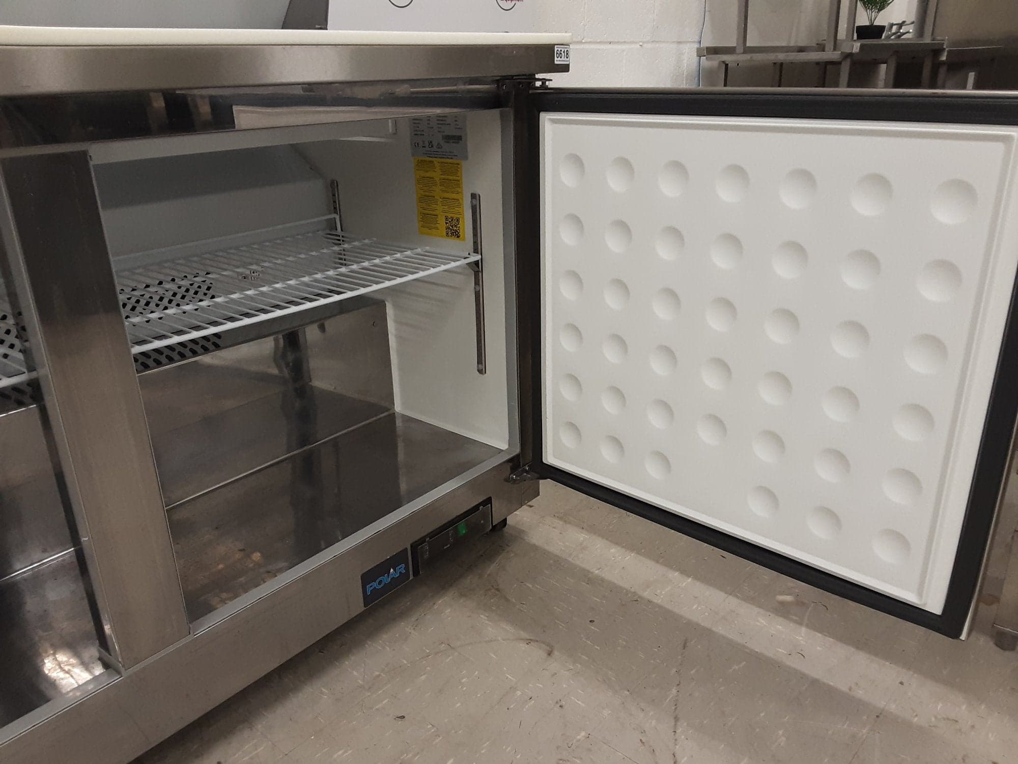 Polar U-Series Double Door Prep Counter Fridge, Model- GD883 — image 7