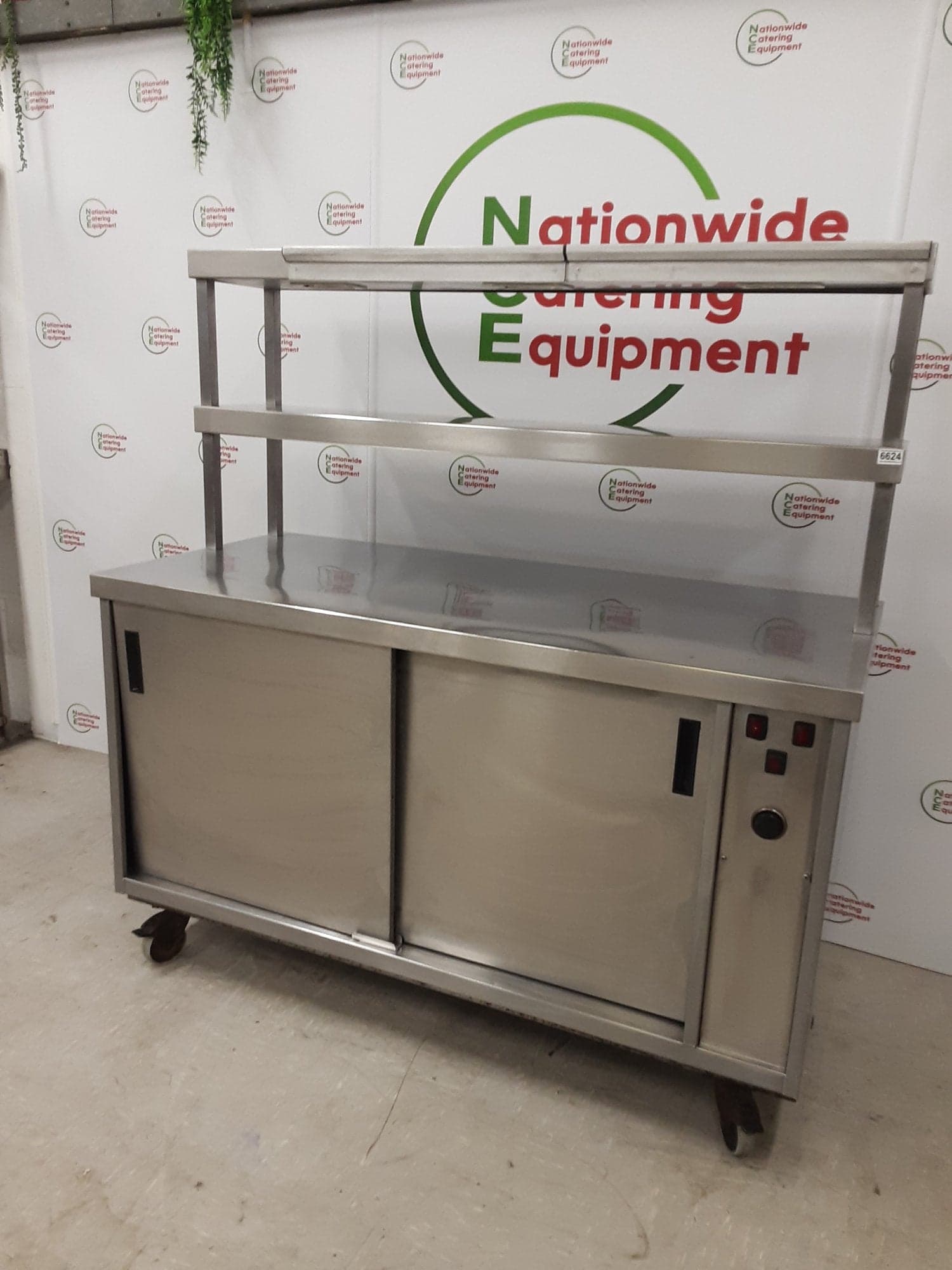 Mobile Hotcupboard With Two Tier Heated Gantry Above, 13amp — image 3