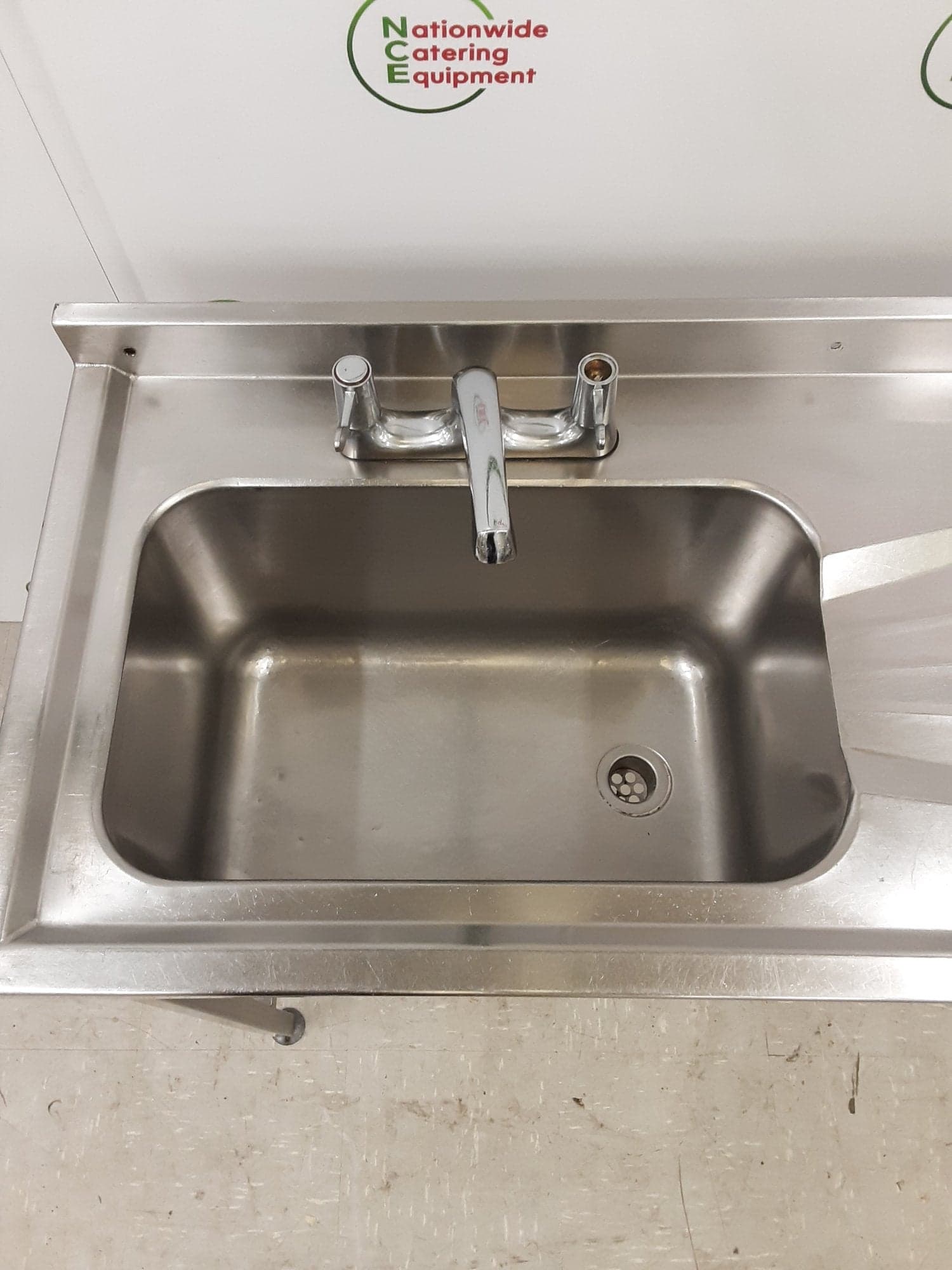 Stainless Steel  Slimline Single Sink 120x50cm — image 4