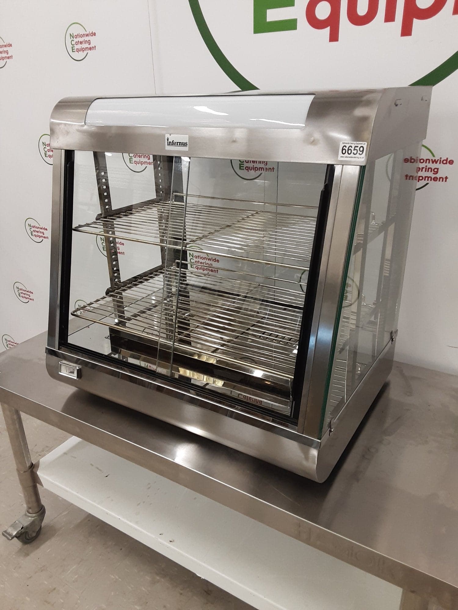 Infernus Hot Food Display Cabinet/Pie Warmer, Model-INF-FW660 — image 3