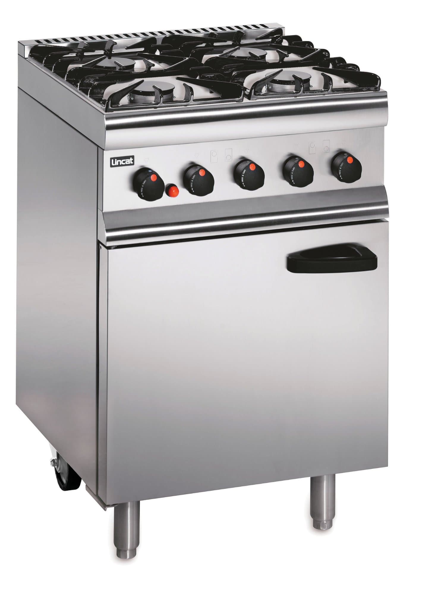 Lincat Silverlink 600 Four Burner Stove & Oven, Propane, Model- SLR6C/P — image 1