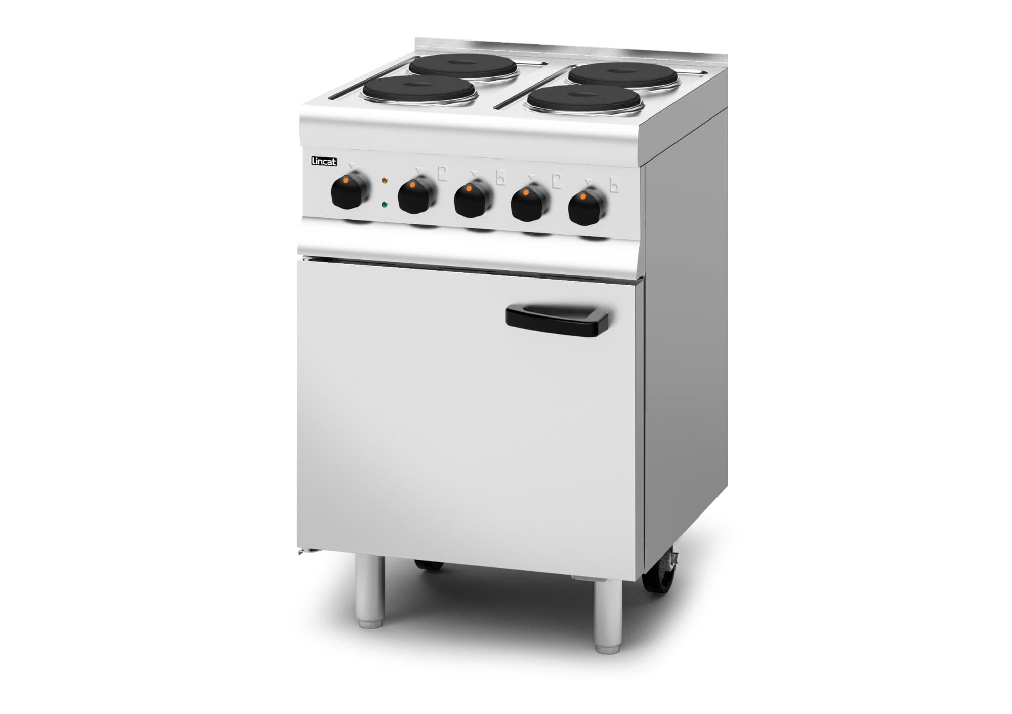 Lincat Silverlink 600 4 Plate Electric Stove & Oven, 11kw, Model- ESLR6C — image 2