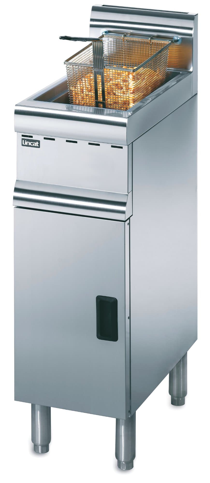 Lincat Silverlink 600 Propane Free-Standing Single Tank Fryer, Model- J5/P