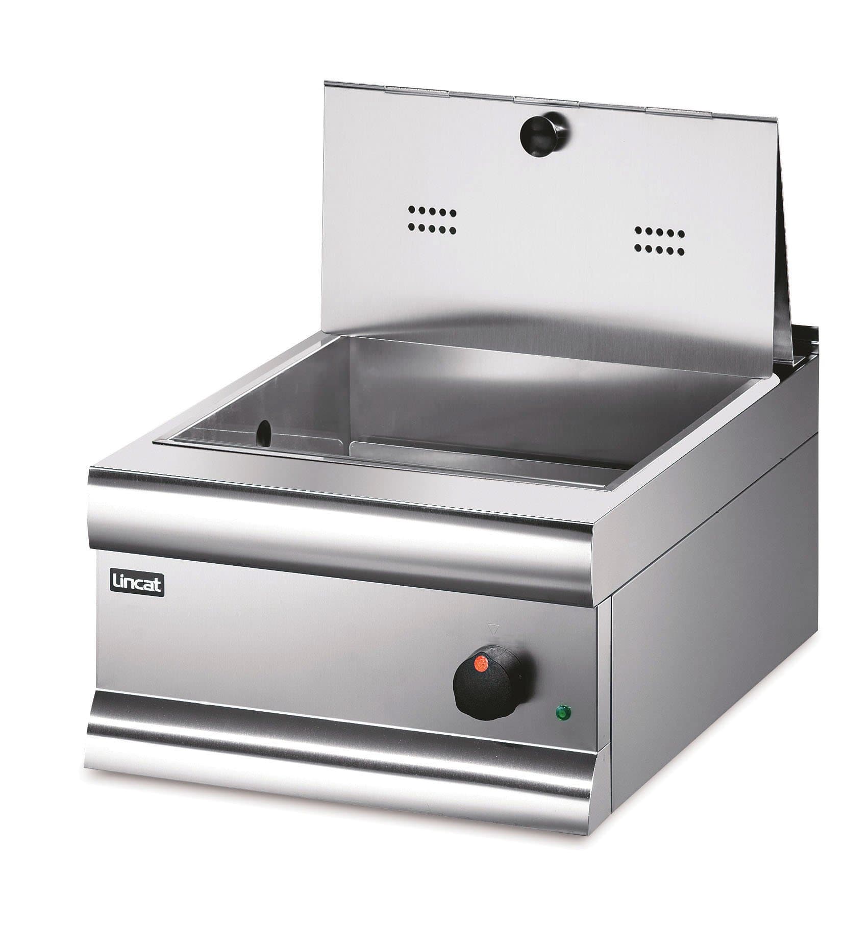 Lincat Silverlink 600 Tabletop Electric Chip Scuttle, 45cm, Model- CS4
