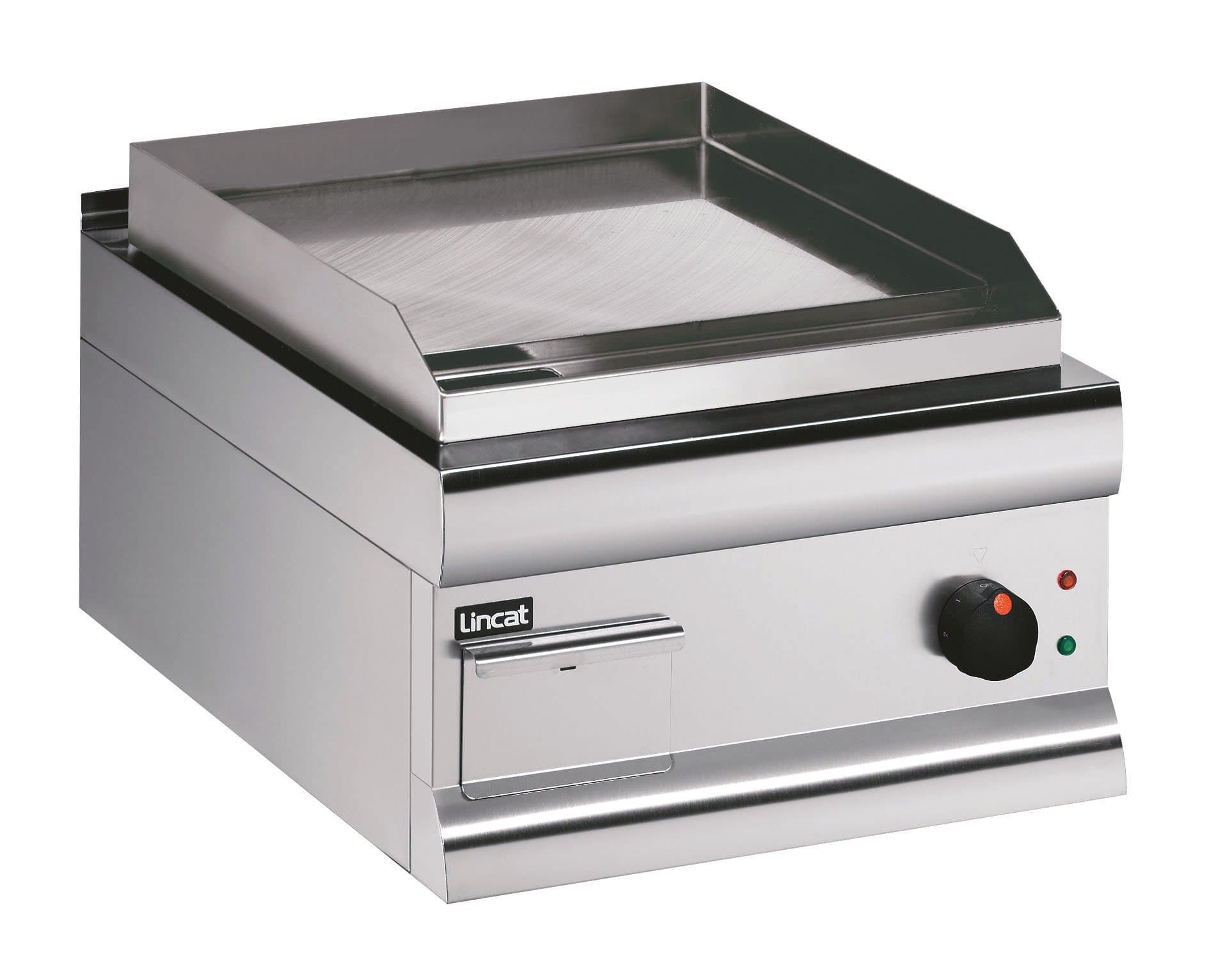 Lincat Silverlink 600 45cm Machine Steel Plate Electric Griddle, 2.7kw, Model-GS4