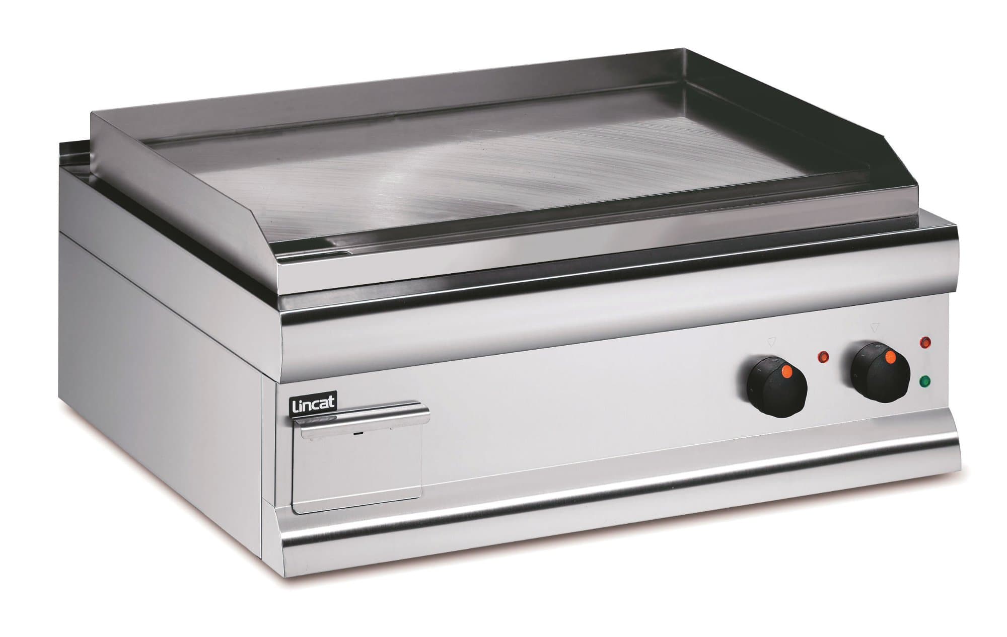 Lincat Silverlink 600 75cm Machine Steel Plate Electric Twin Zone Griddle, 6kw, Model-GS7 — image 1