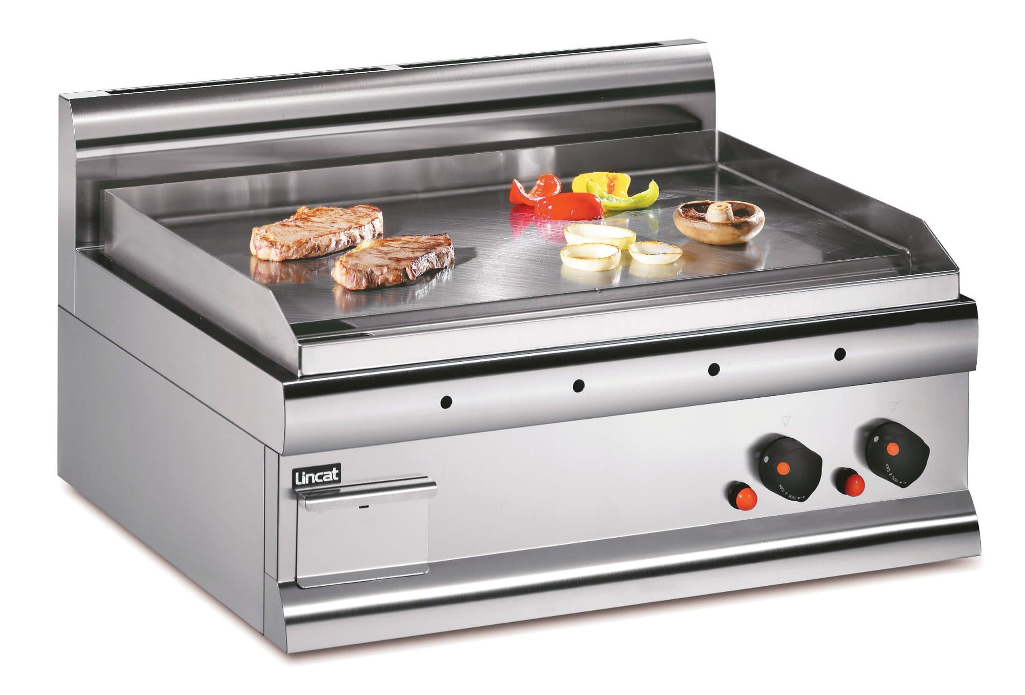 Lincat Silverlink 600 75cm Machine Steel Natural Gas Griddle, Model-GS7/N