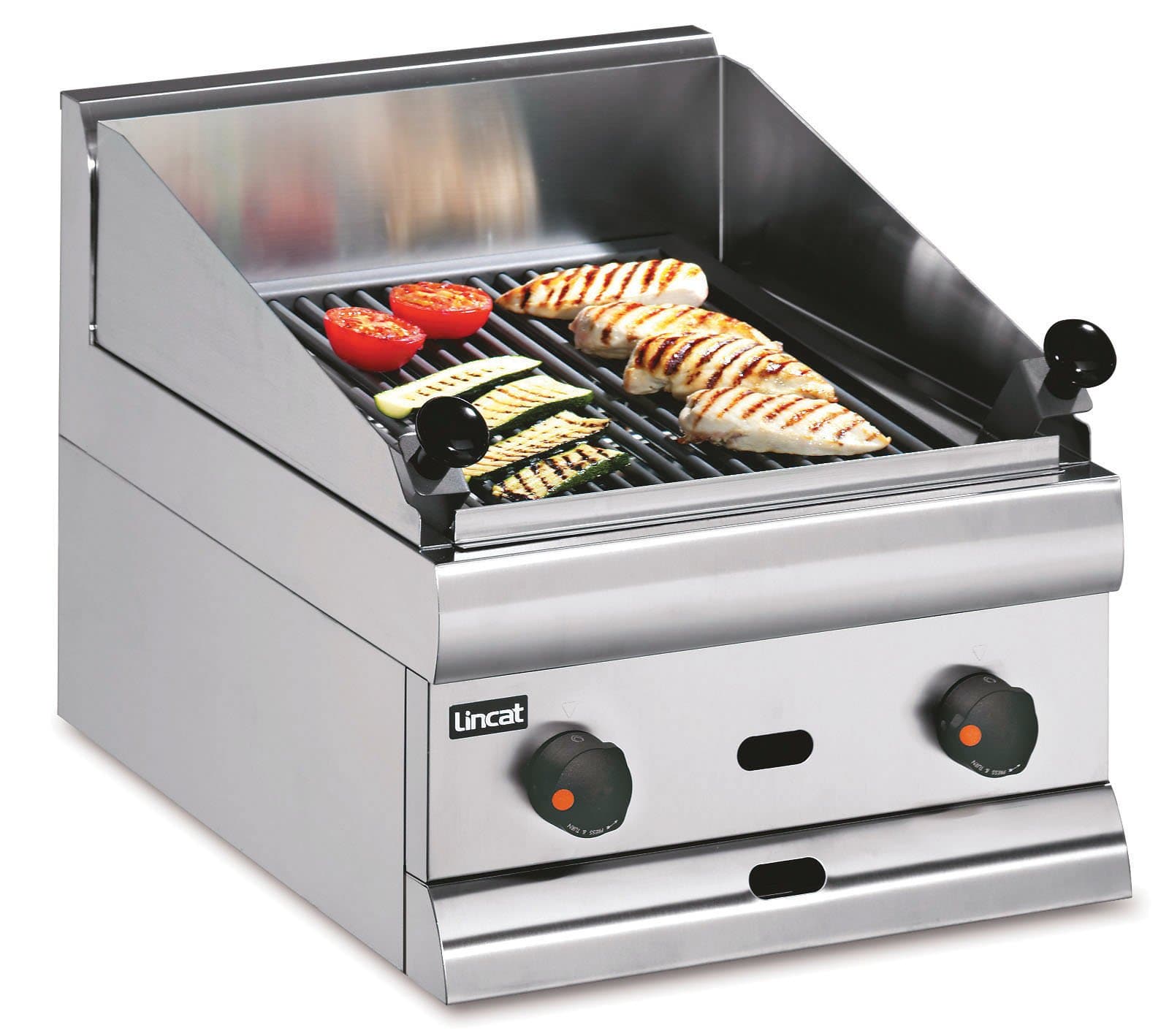 Lincat Silverlink 600 45cm Natural Gas Tabletop Char-Grill, Model-CG4/N