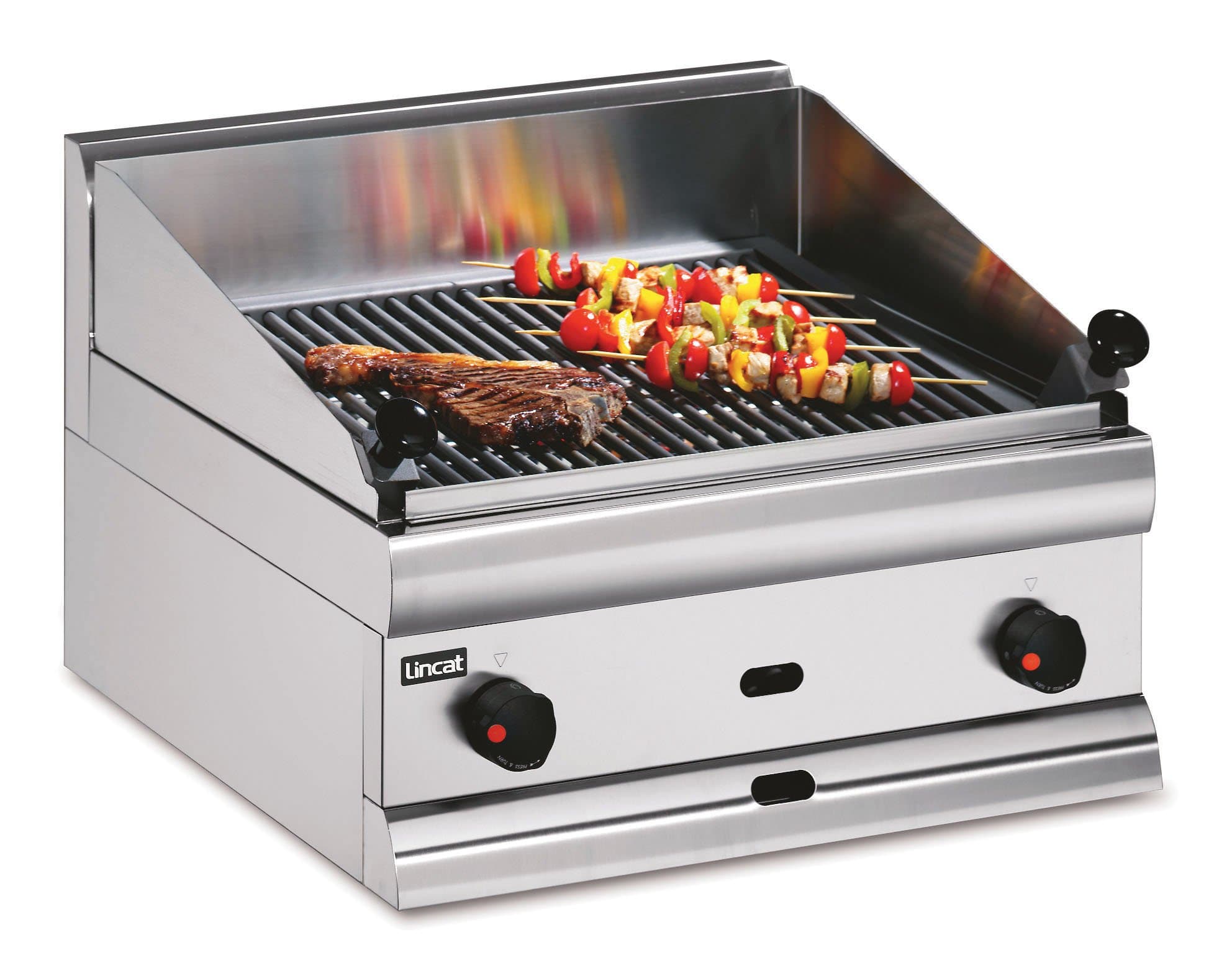 Lincat Silverlink 600 60cm Natural Gas Tabletop Char-Grill, Model-CG6/N