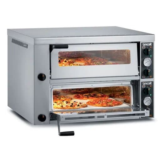 Lincat Premium Twin Deck Pizza Oven, 8.4kw, Model- PO430-2