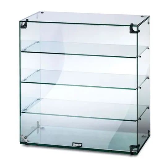 Lincat Seal Tabletop Ambient Glass Display Case With Open Back, 60.7cm, Model- GC46