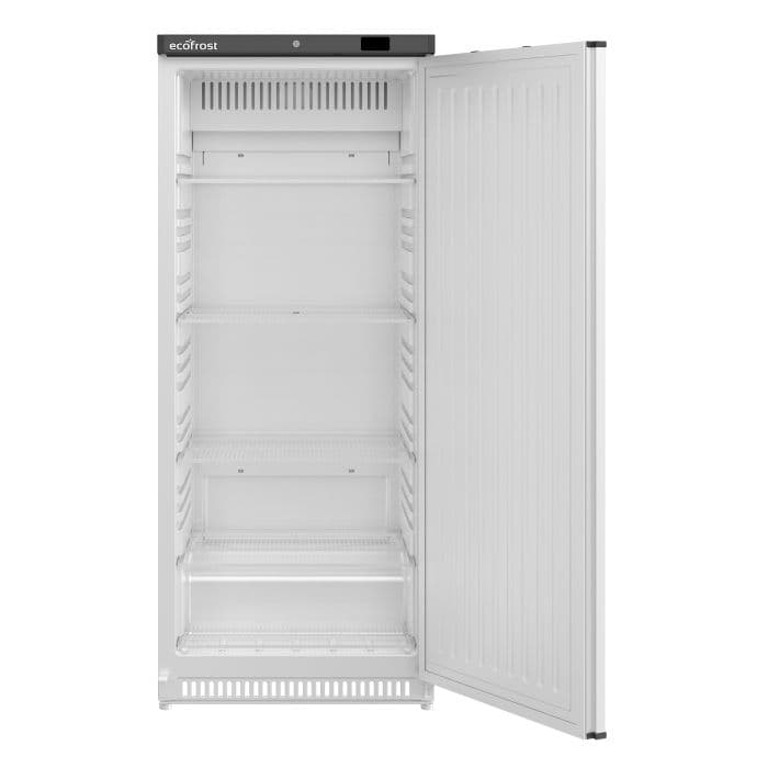 Ecofrost White 600L Single Upright Static Cooled Fridge. Model- 7063.0055. Delivery Included — image 2