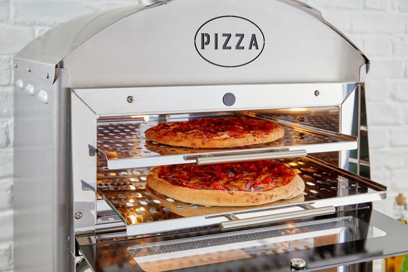 King Edward Pizza King Oven With Warmer, Red, 13amp / 2.52w, Model- PK1W/RED — image 4
