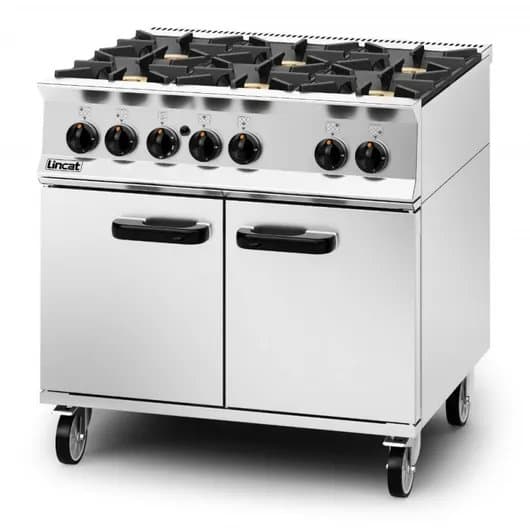 Lincat Opus Six Burner Gas Range, Propane, Model- OG8002/P