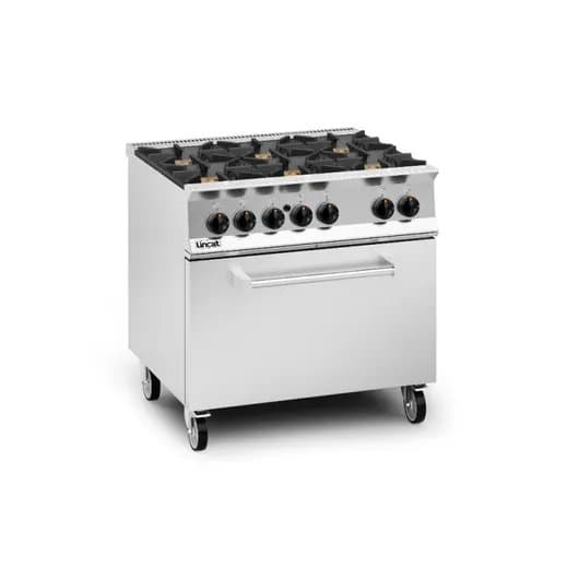 Lincat Opus Six Burner Gas Range With Drop Down Door, Propane, Model- OG8002/P/DD — image 2
