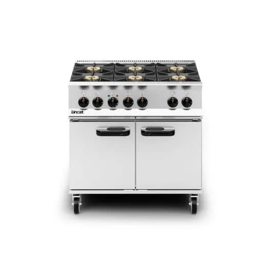 Lincat Opus 800 Dual Fuel Six Burner Stove & Oven, Natural Gas, Model- OD8007/N — image 3