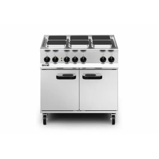 Lincat Opus 800 Electric Six Square Hotplate Stove & Oven, Model- OE8008 — image 3
