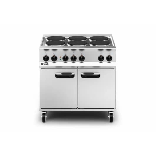 Lincat Opus 800 Electric Six Round Hotplate Stove & Oven, Model- OE8016 — image 3