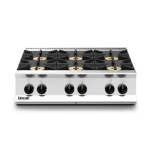 Lincat Opus 800 Six Burner Gas Boiling Top, Natural Gas, Model- OG8004/N — image 2