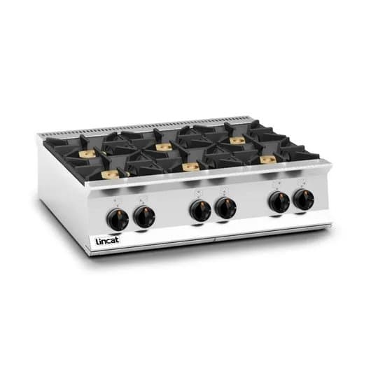 Lincat Opus 800 Six Burner Gas Boiling Top, Propane, Model- OG8004/P — image 3