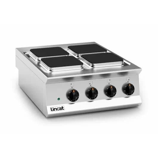 Lincat Opus 800 Four Square Hotplate Electric Boiling Top, 10.4kw/Three Phase, Model- OE8012 — image 2