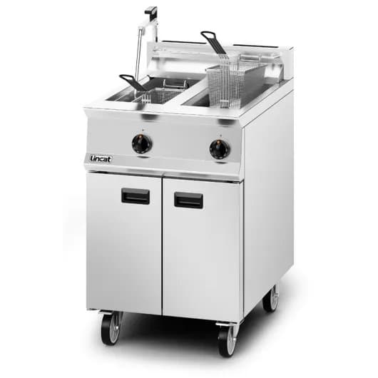 Lincat Opus 800 Pumped Filtration Twin Tank 60cm Width Gas Fryer, Natural Gas, Model- OG8111/OP/N — image 1