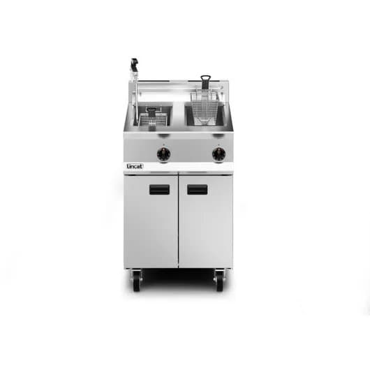 Lincat Opus 800 Pumped Filtration Twin Tank 60cm Width Gas Fryer, Natural Gas, Model- OG8111/OP/N — image 3