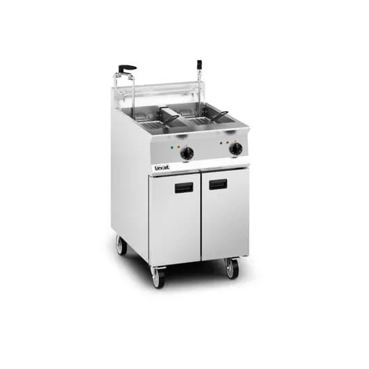 Lincat Opus 800 Pumped Filtration (Separate Filtration Per Tank) Twin Tank 60cm Width Three Phase Electric Fryer, Model- OE8113/OP2 — image 2