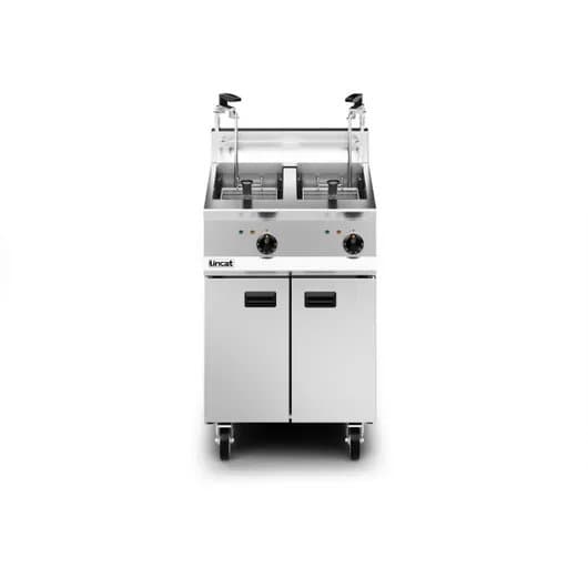 Lincat Opus 800 Pumped Filtration (Separate Filtration Per Tank) Twin Tank 60cm Width Three Phase Electric Fryer, Model- OE8113/OP2 — image 3