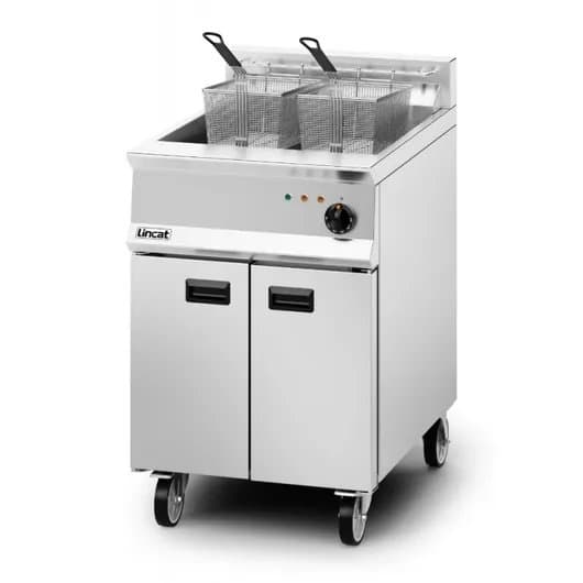 Lincat Opus 800 Single Tank 60cm Width Three Phase Electric Fryer, Model- OE8108 — image 1