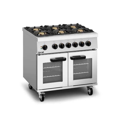 Lincat Phoenix Dual Fuel Six Burner Stove & Oven, Natural Gas, Model- PHDR01/N — image 1