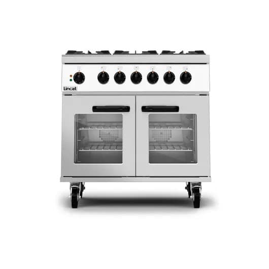 Lincat Phoenix Dual Fuel Six Burner Stove & Oven, Natural Gas, Model- PHDR01/N — image 2