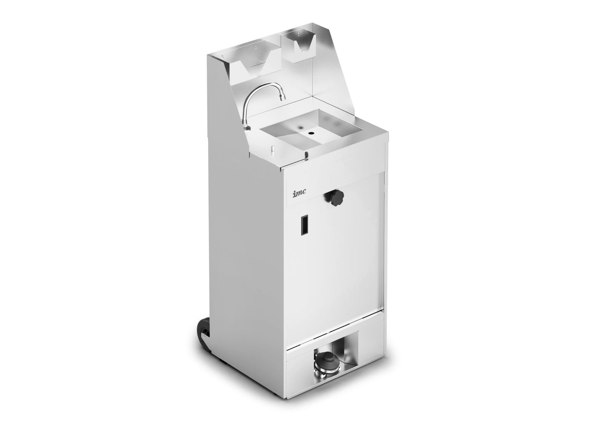 IMC (By Lincat) Mobile Heated Hand Wash Station With Manual Foot Control, Model-F63/502