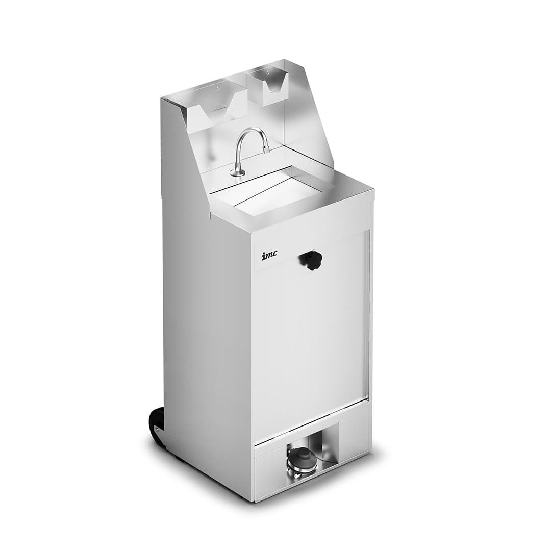 IMC (By Lincat) Mobile Ambient Hand Wash Station With Manual Foot Control, Model-F63/503 — image 1