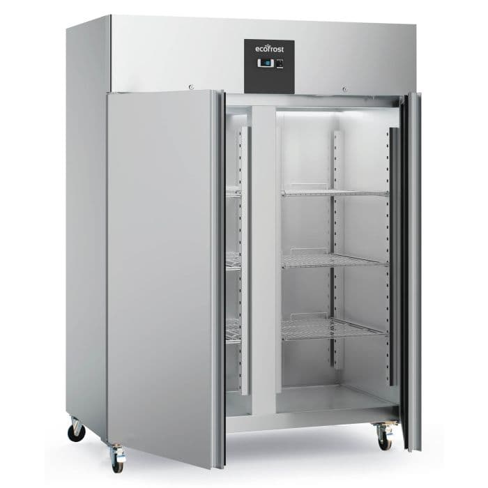 Ecofrost Stainless Steel 1300L Double Upright Ventilated Fridge. Model- 7950.5010. Delivery Included — image 2