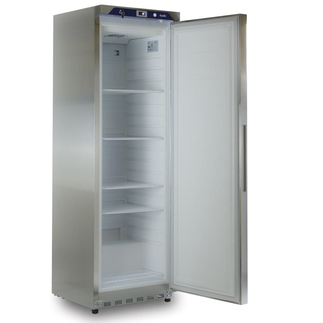 Prodis Stainless Steel Single Upright Fridge, Capacity- 341L, Model- HC410RSS. Delivery Included — image 5