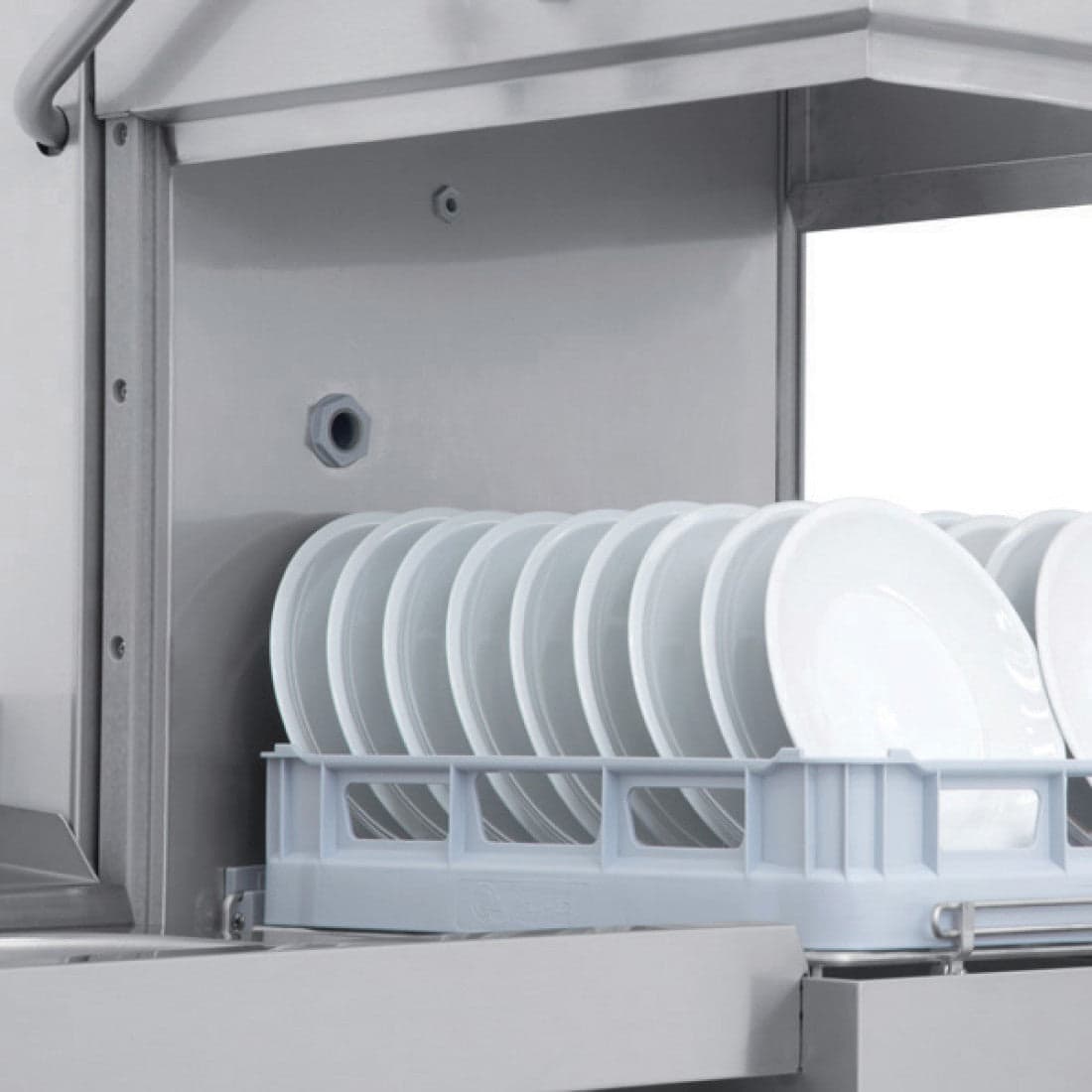 Prodis Pass-Through/Hood Dishwasher, Entry-Level/Electromechincal, 50cm Basket, 1ph/30amp, Gravity Drain, Model-JET100. Delivery Included — image 3