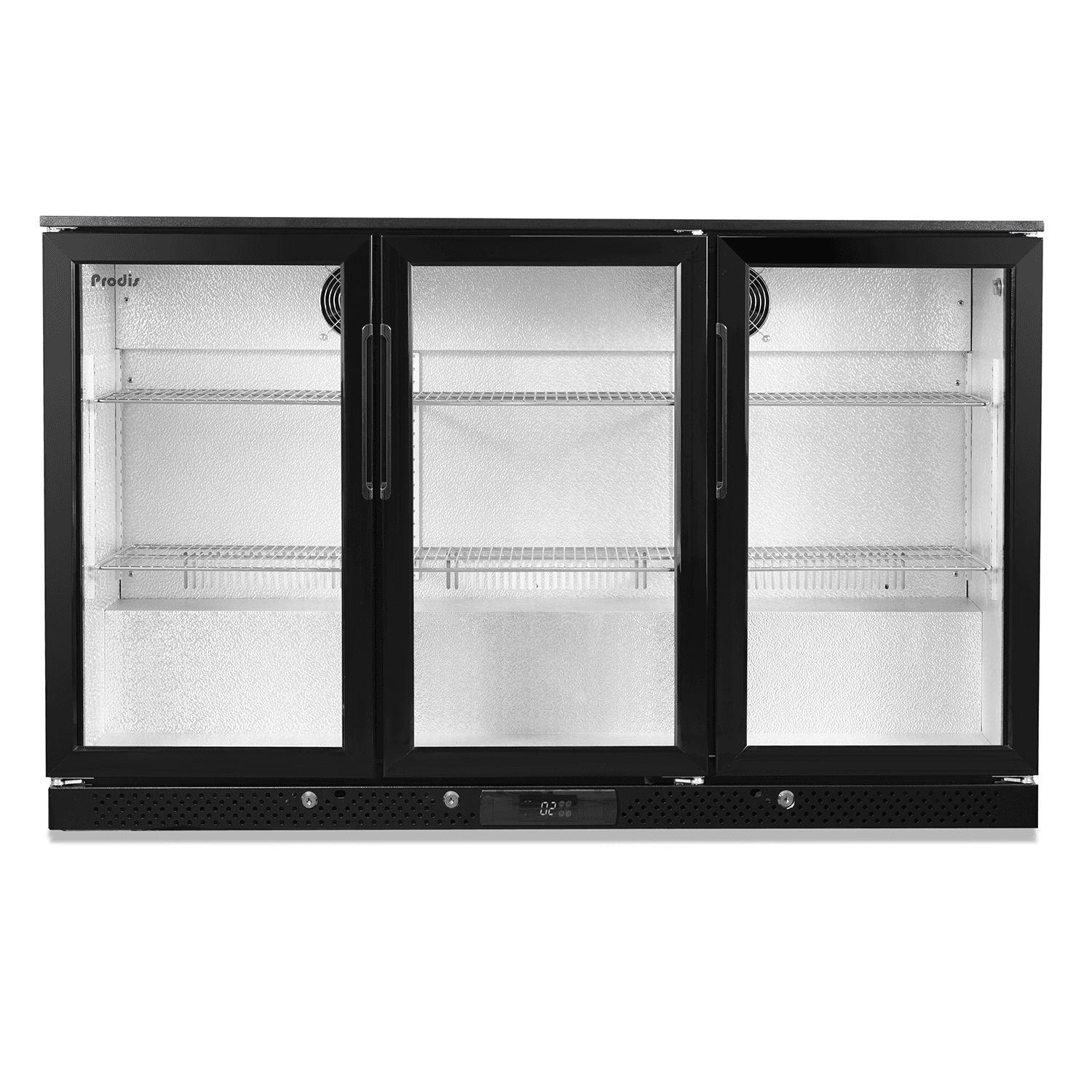 Prodis Triple Door Bottle Cooler, Low Energy, Model- NT3BH-LE. Delivery Included