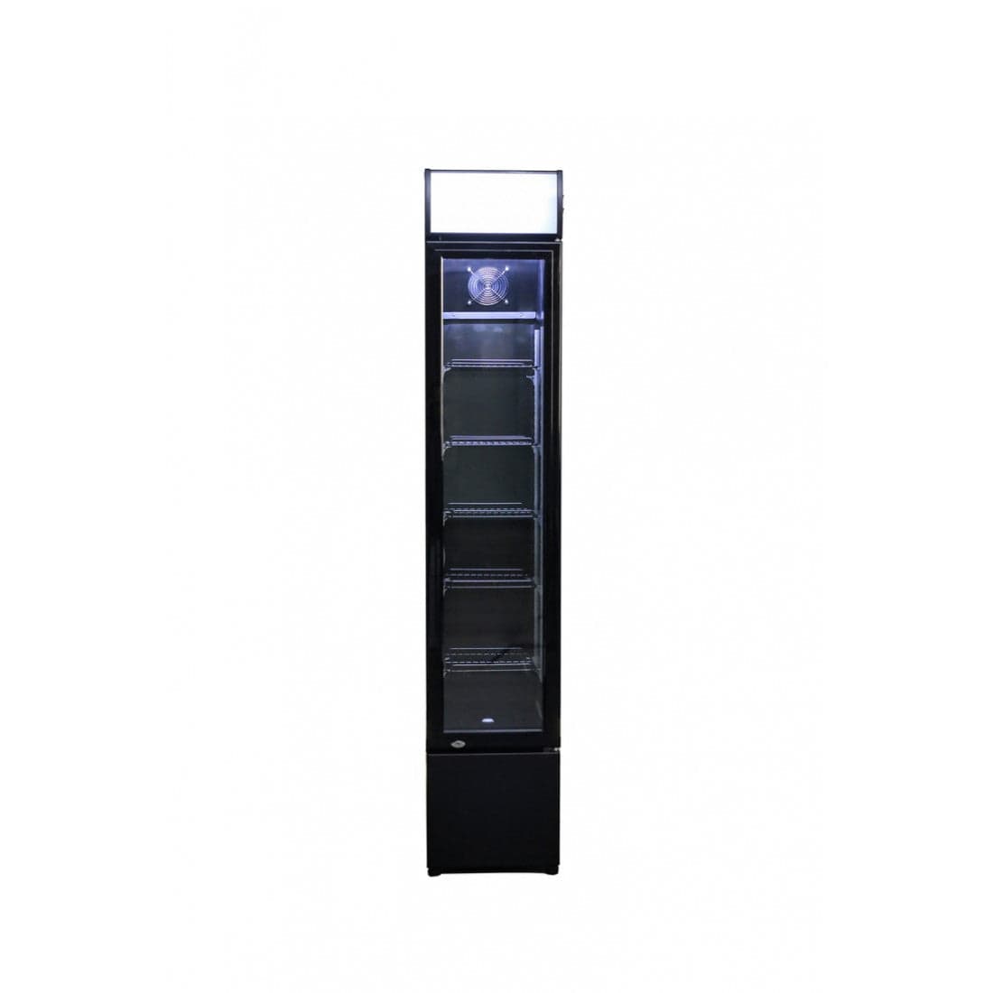 Prodis Slimline Single Door Black Bottle Cooler, Model- NT5-HC. Delivery Included — image 2