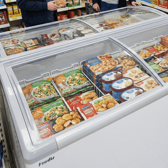 Prodis Curved Glass Display Freezer, 546L/182cm, Model- NVC5. Delivery Included — image 3