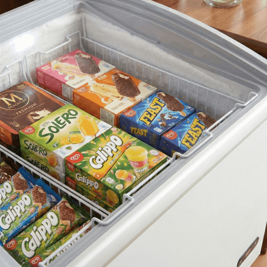 Prodis Curved Glass Display Freezer, 546L/182cm, Model- NVC5. Delivery Included — image 4